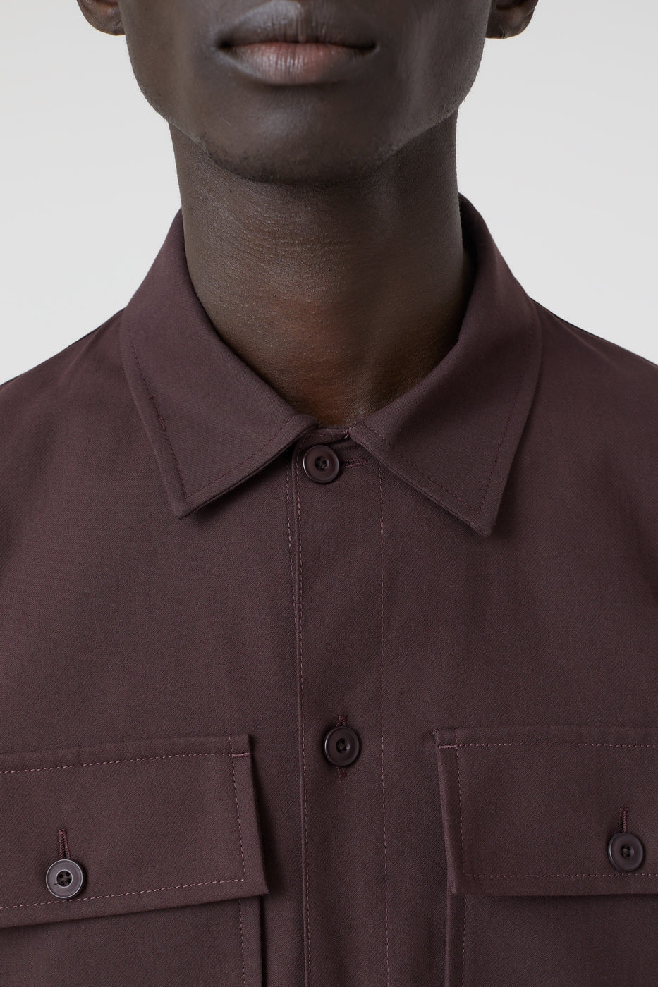 Chemise Utilitaire - Fig Purple - Homme