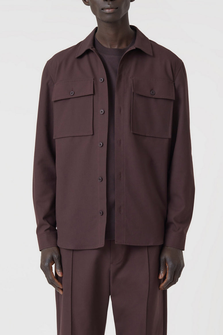 Chemise Utilitaire - Fig Purple - Homme