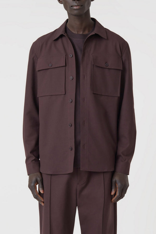 Chemise Utilitaire - Fig Purple - Homme