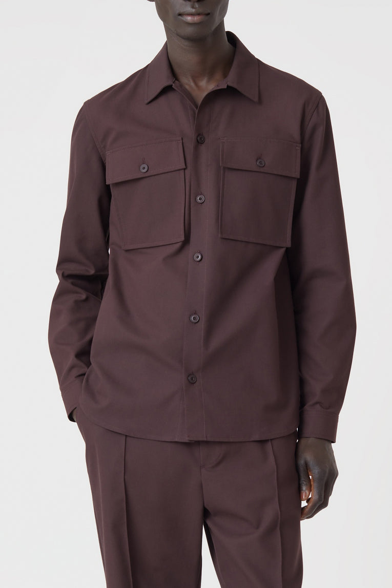 Chemise Utilitaire - Fig Purple - Homme