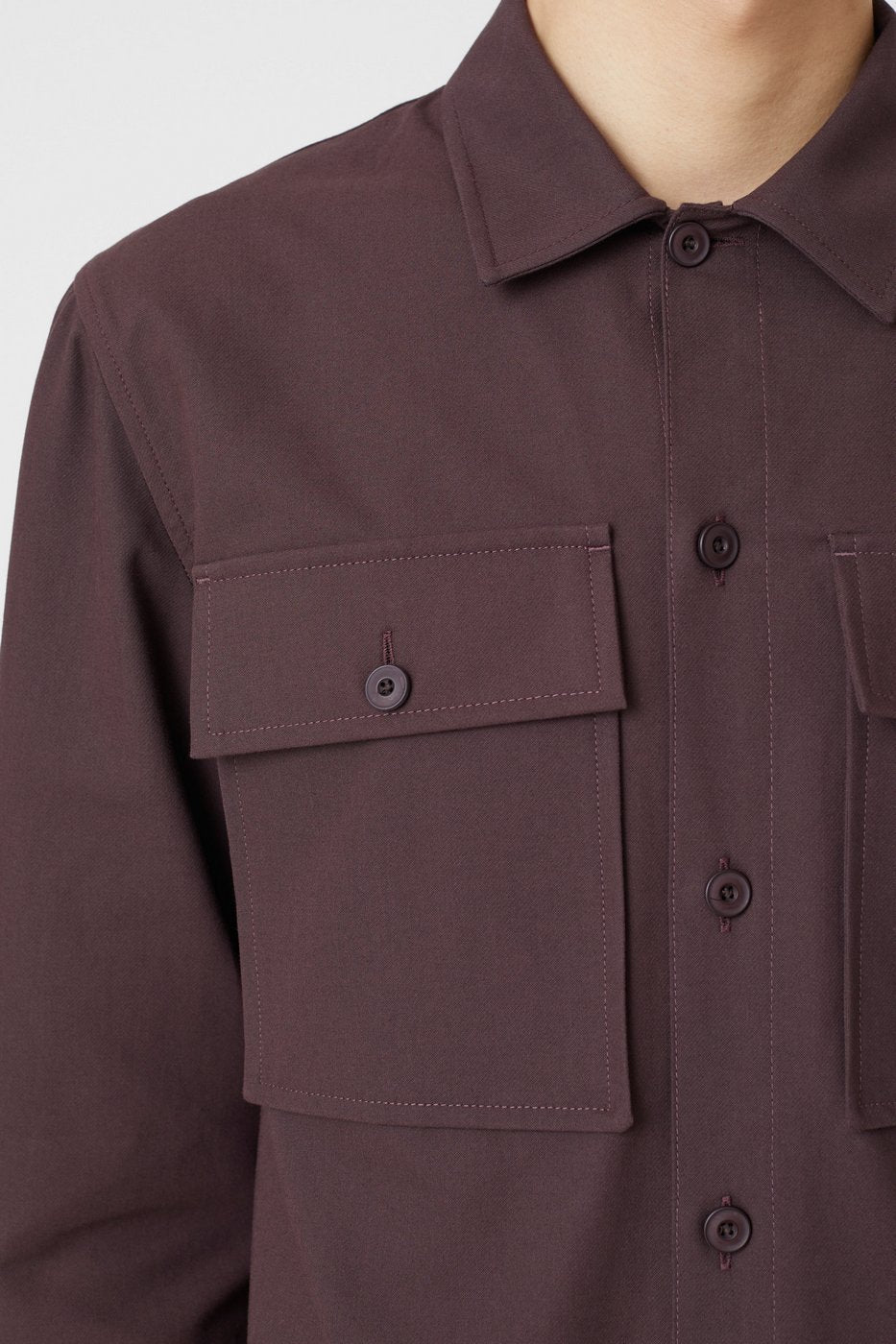 Chemise Utilitaire - Fig Purple - Homme