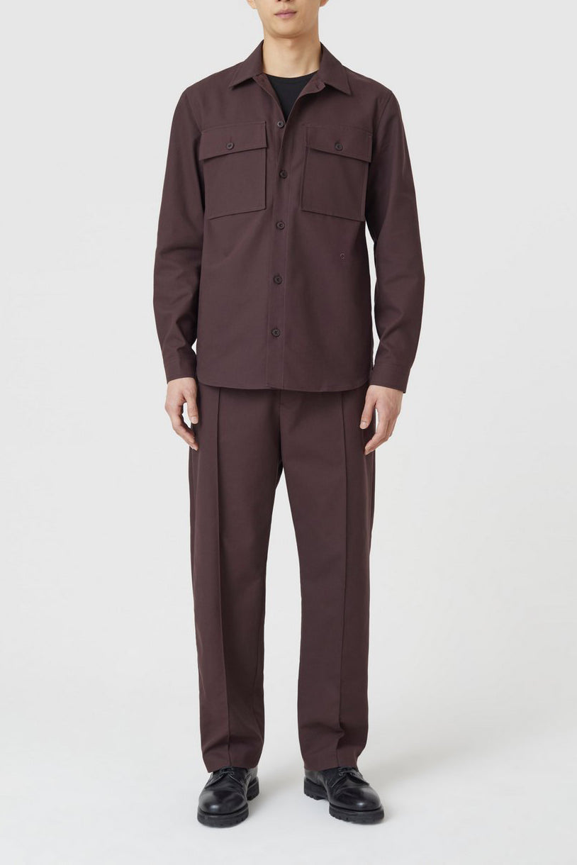 Chemise Utilitaire - Fig Purple - Homme