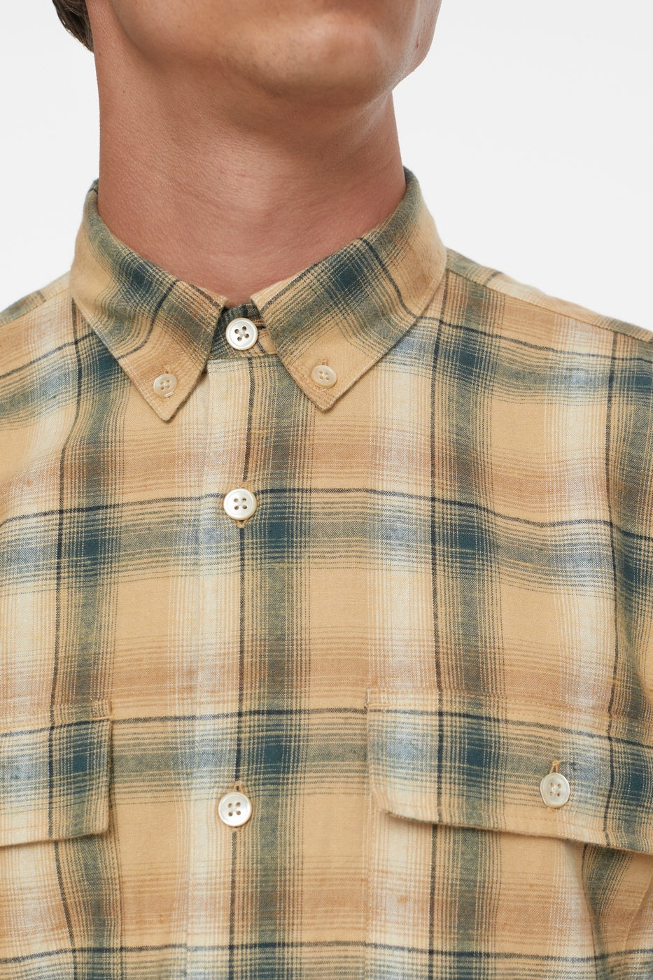 Chemise De Bûcheron - Fern Green - Homme