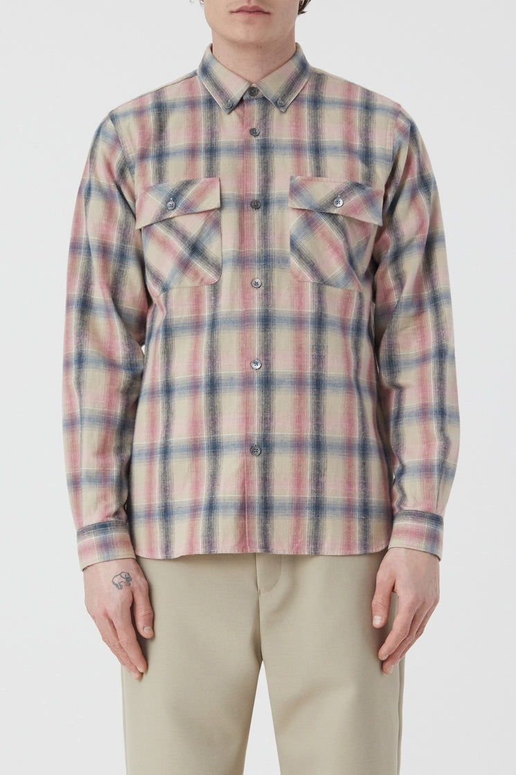 Chemise De Bûcheron - Rose Dust - Homme