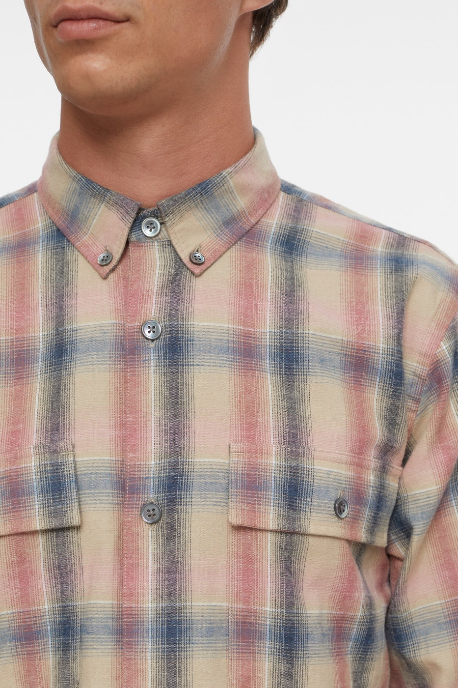 Chemise De Bûcheron - Rose Dust - Homme