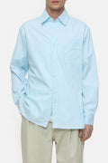 Chemise À Manche Longues - Glint Blue - Homme