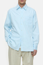 Chemise À Manche Longues - Glint Blue - Homme