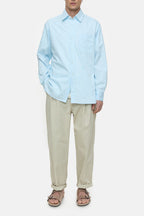 Chemise À Manche Longues - Glint Blue - Homme