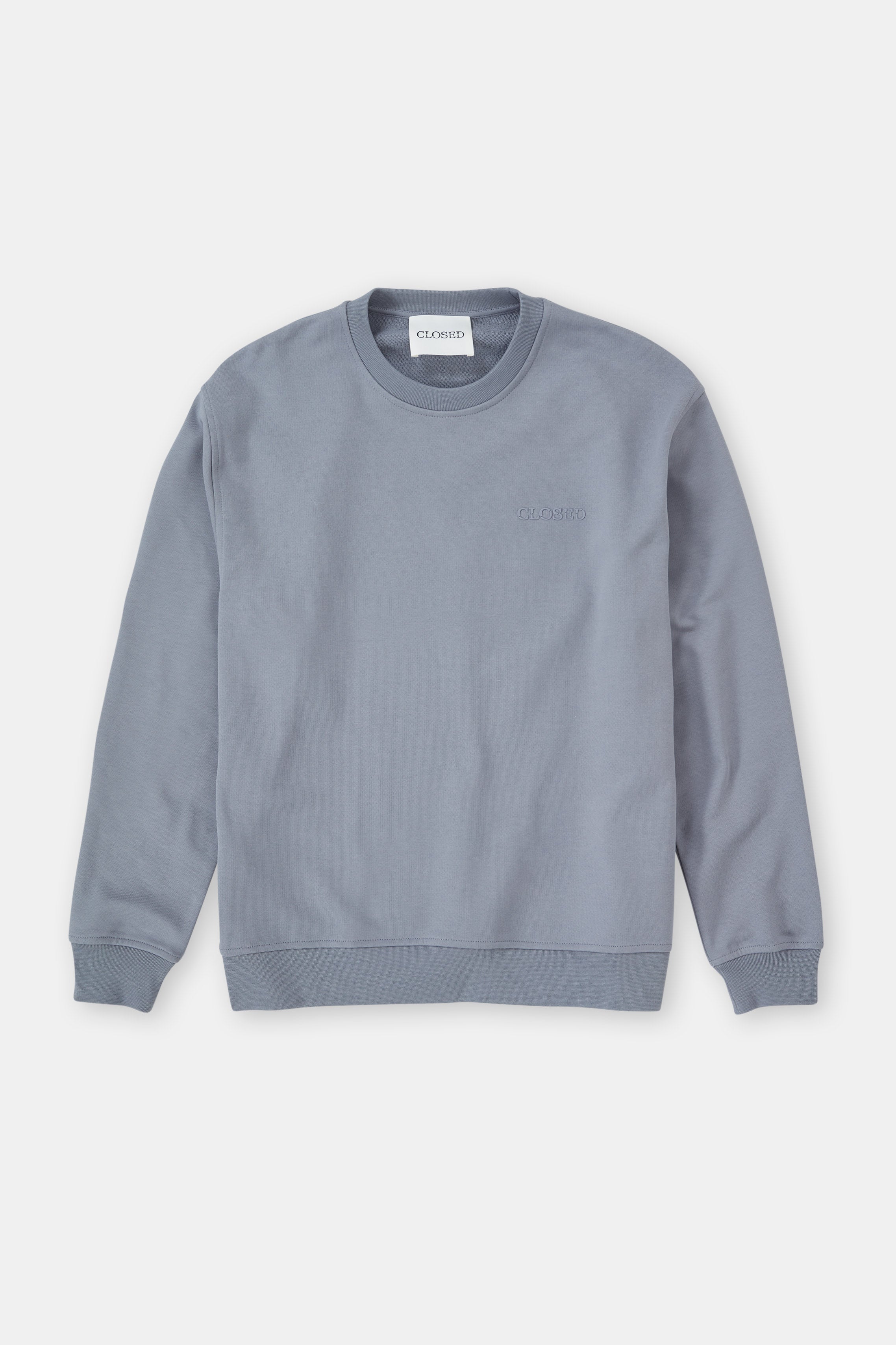 Logo Crewneck Sweat - Washed Stone - Homme