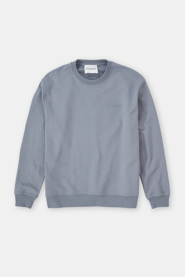 Logo Crewneck Sweat - Washed Stone - Homme