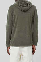 Closed - T-Shirt Hooded - Dried Basil - Homme