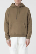 T-Shirts Dog Printed Hoodie - Urban Beige - Homme