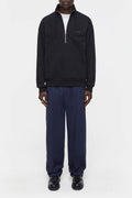 T-Shirts Half Zip Sweat - Urban Beige - Homme