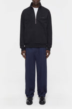 T-Shirts Half Zip Sweat - Urban Beige - Homme