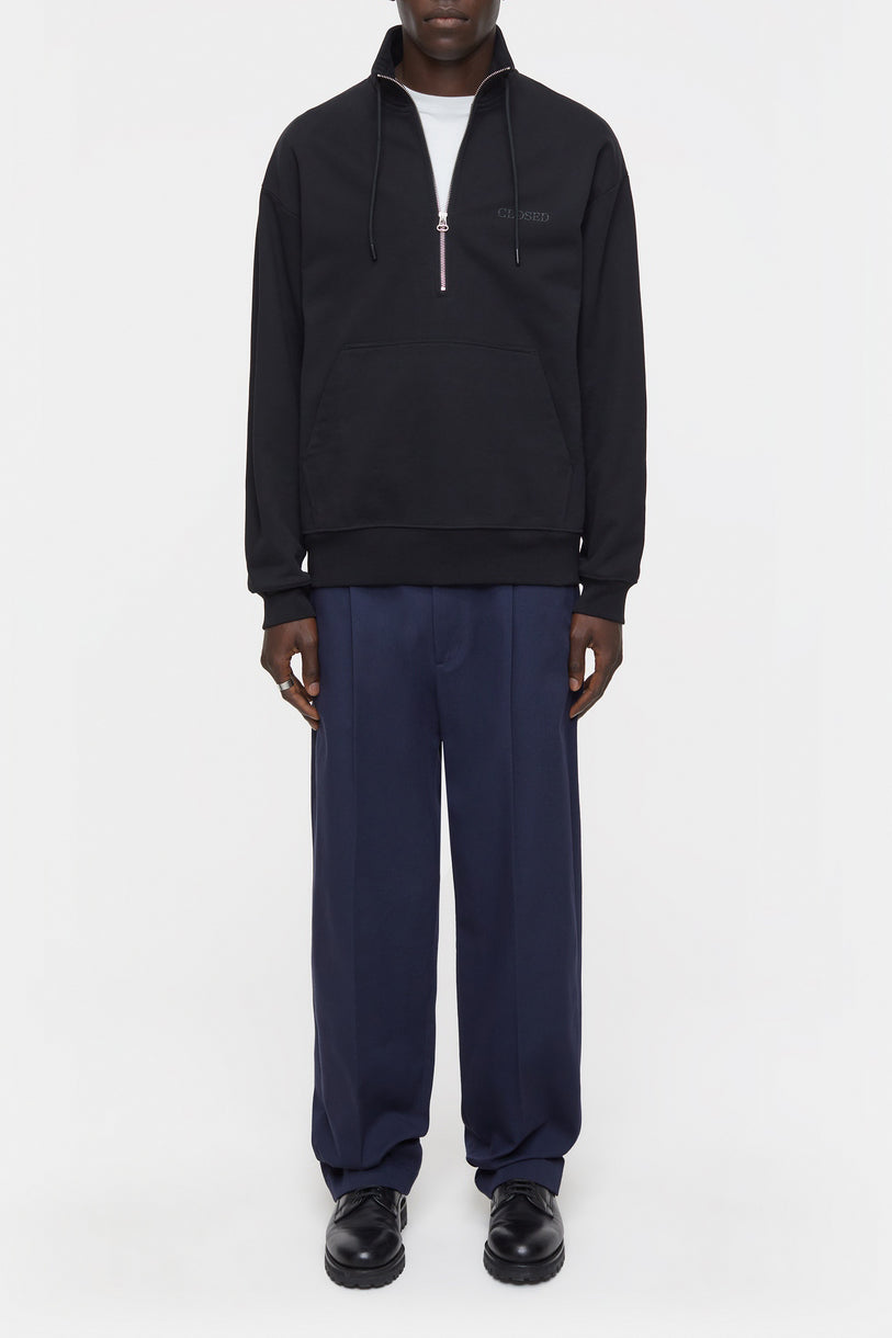 T-Shirts Half Zip Sweat - Urban Beige - Homme