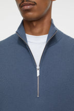 Half Zip Jumper - Industrial Blue - Homme
