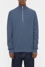 Half Zip Jumper - Industrial Blue - Homme
