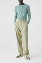 Pantalon Livington Wide - Light Moss Green - Homme