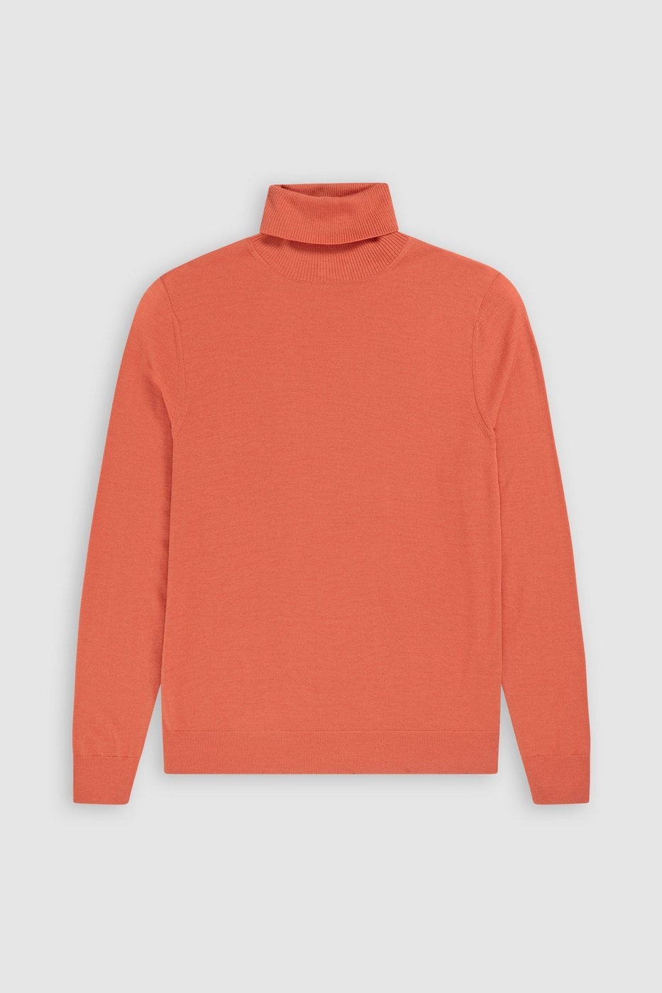 Rollneck Long Sleeve - Ember Red - Homme