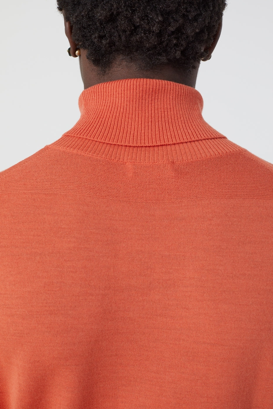 Rollneck Long Sleeve - Ember Red - Homme