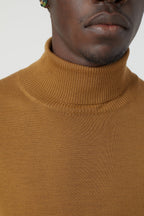 Rollneck Long Sleeve - Dried Tabaco - Homme