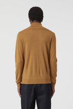 Rollneck Long Sleeve - Dried Tabaco - Homme
