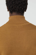 Rollneck Long Sleeve - Dried Tabaco - Homme