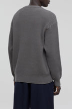 Closed - Pull Knitted Jumper - Dark Nickel - Homme