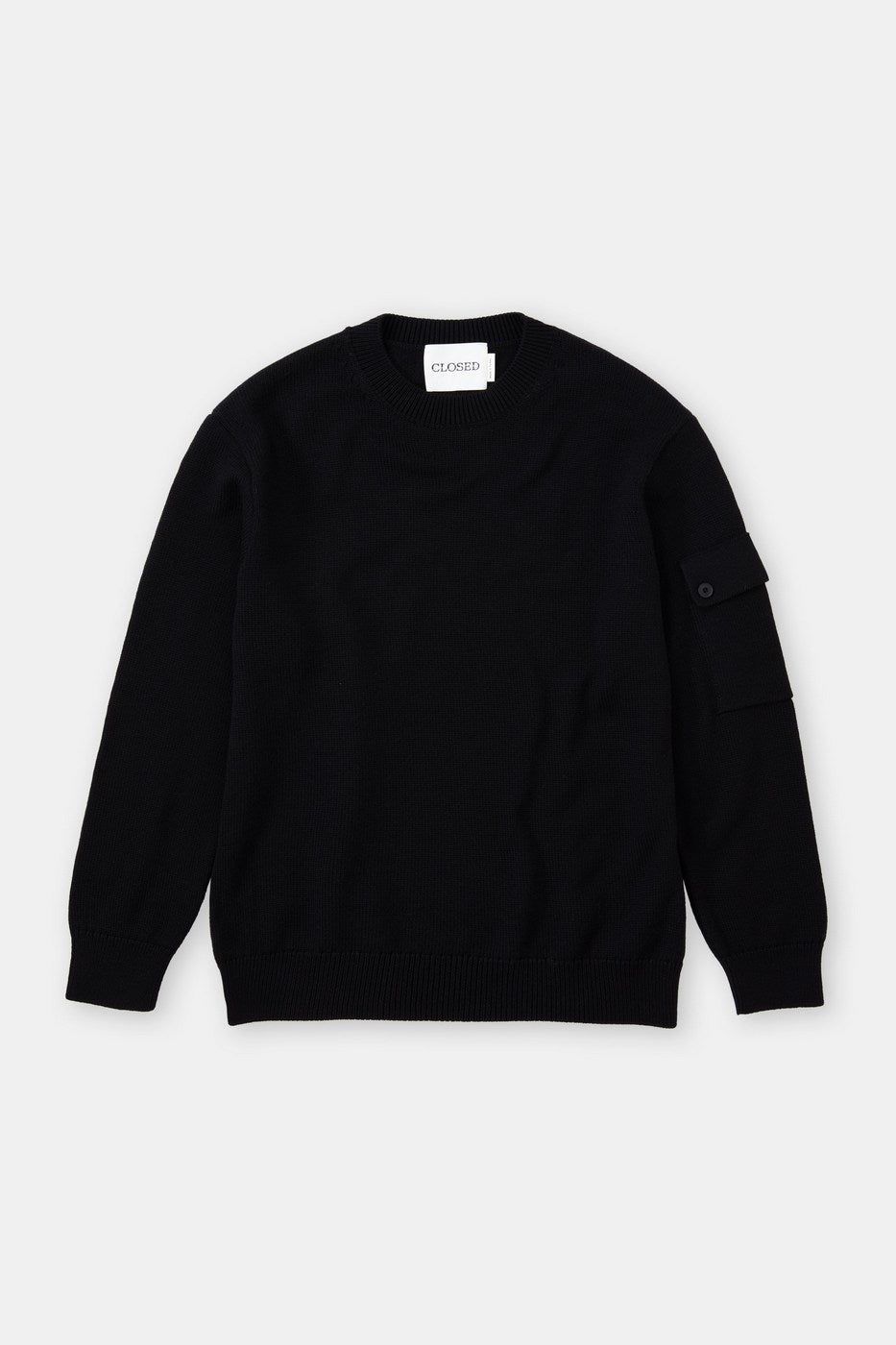 Crewneck Jumper - Black - Homme