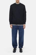 Crewneck Jumper - Black - Homme