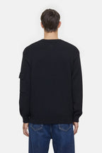 Crewneck Jumper - Black - Homme