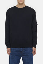 Crewneck Jumper - Black - Homme