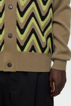 Cardigan - Primary Yellow - Homme