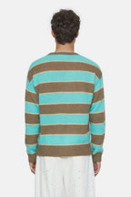 Crew Neck Jumper - Glazed Green - Homme