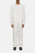 V-Neck Long Sleeve Polo - Vanilla Cream - Homme