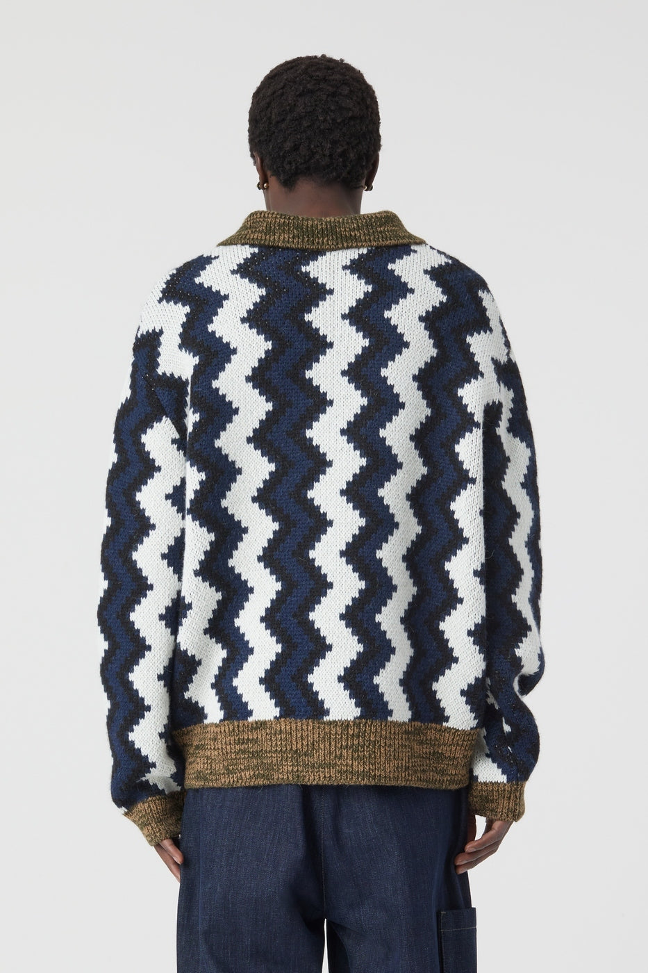 Half-Zip Jumper - Smokey Blue - Homme