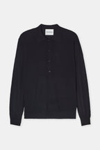 Polo Jumper - Black - Homme