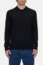 Polo Jumper - Black - Homme