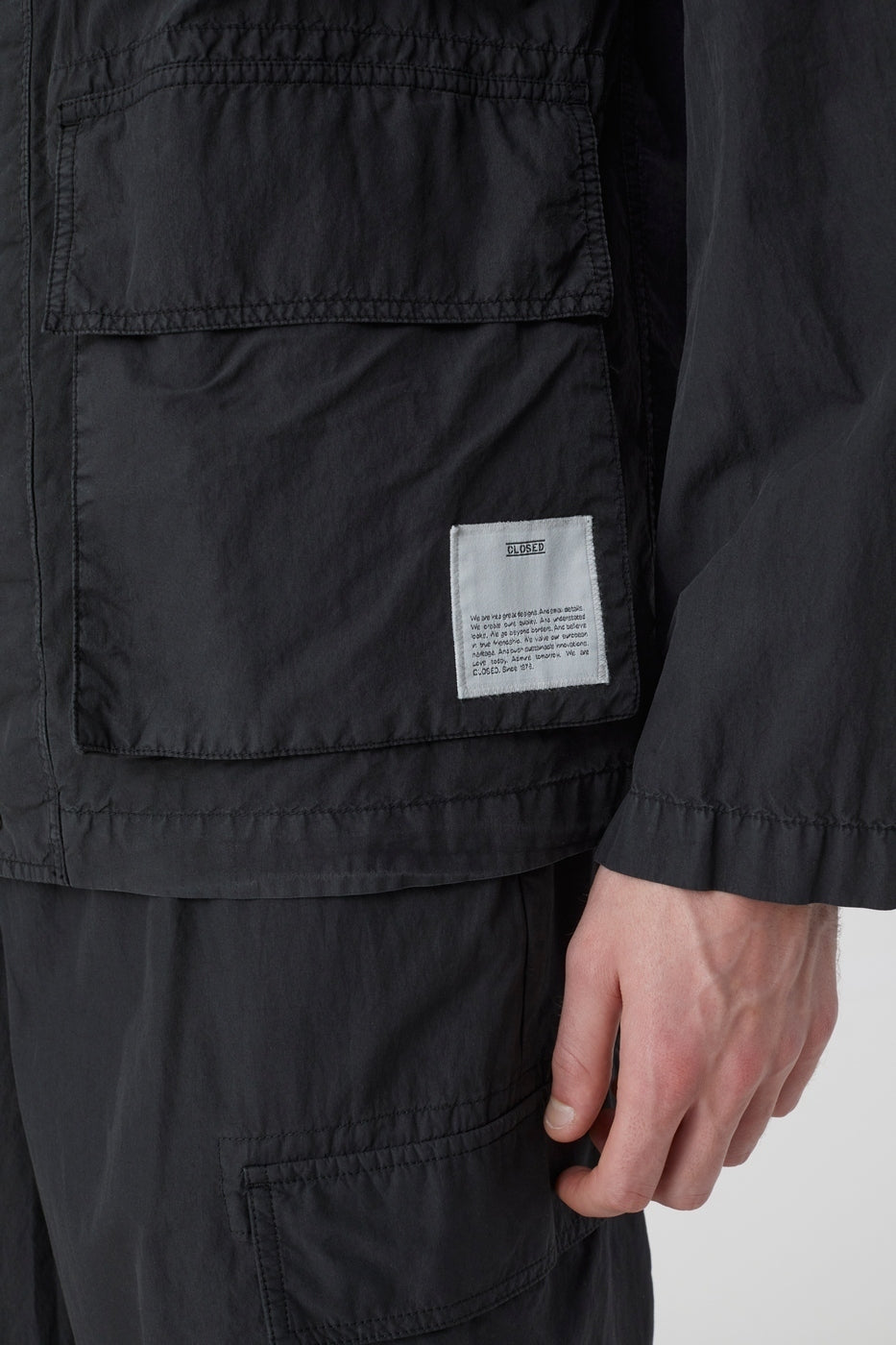 Short Parka - Black - Homme