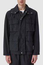 Short Parka - Black - Homme