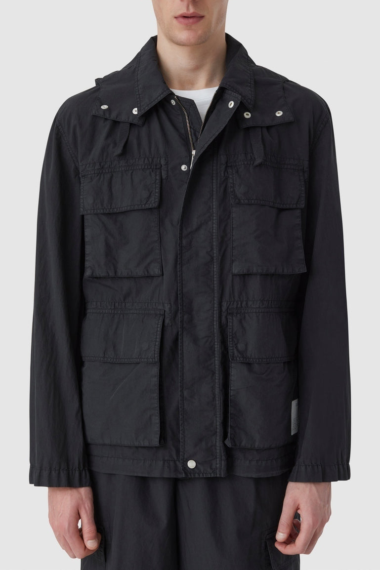 Short Parka - Black - Homme