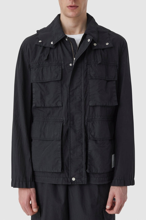 Short Parka - Black - Homme