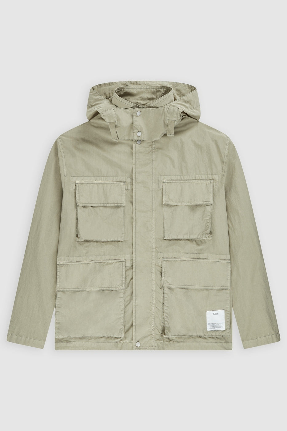 Short Parka - Light Moss Green - Homme