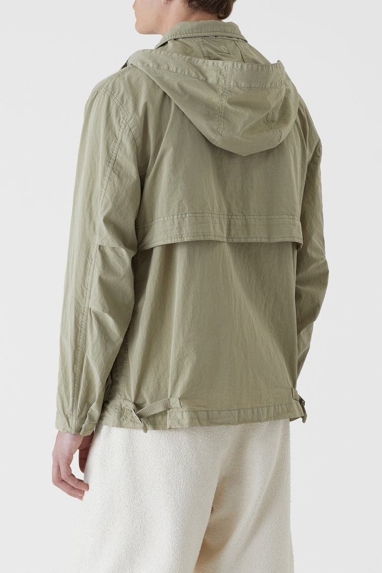 Short Parka - Light Moss Green - Homme