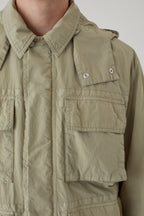 Short Parka - Light Moss Green - Homme