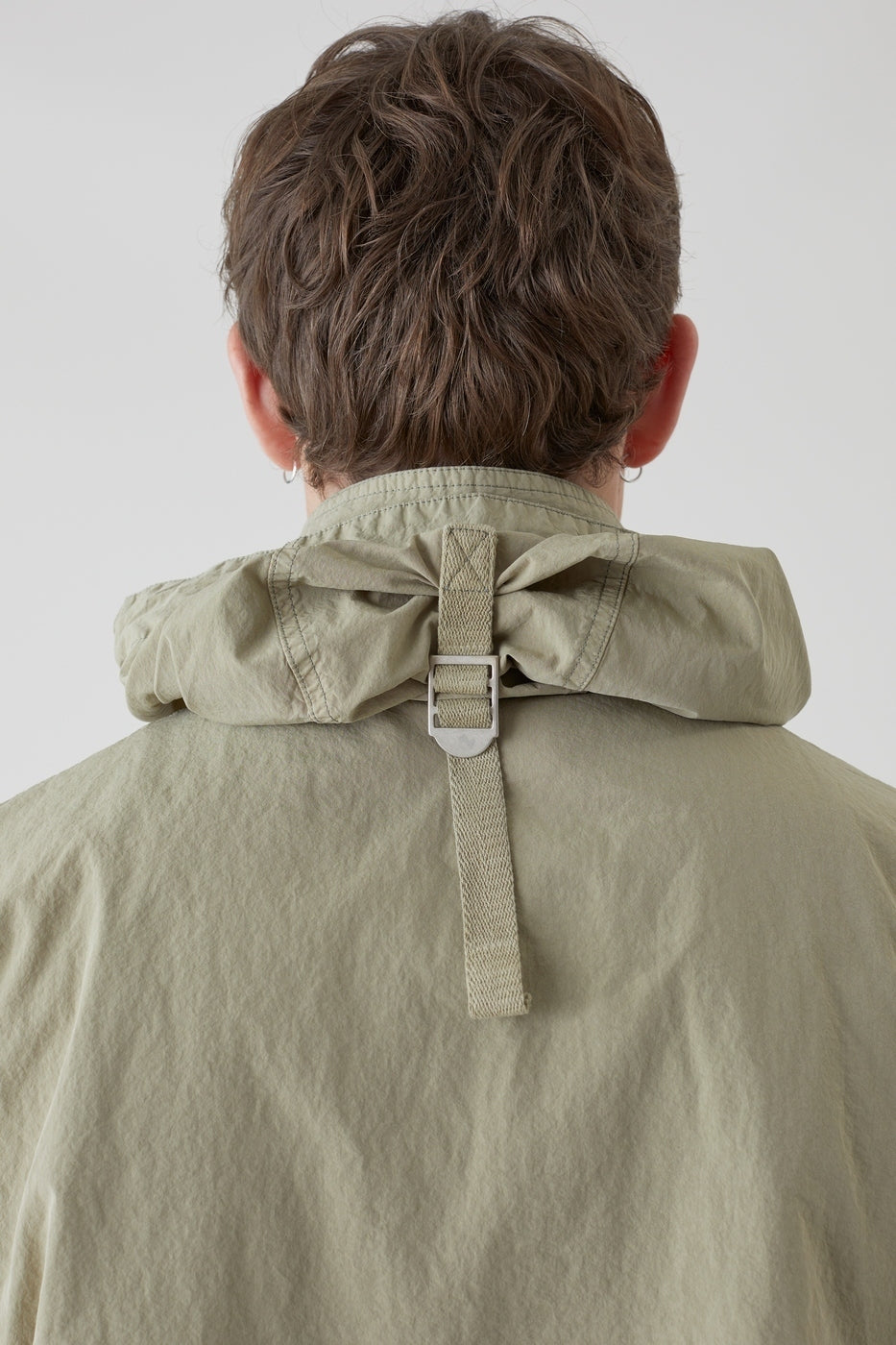 Short Parka - Light Moss Green - Homme