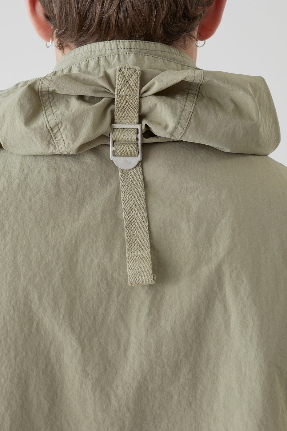 Short Parka - Light Moss Green - Homme