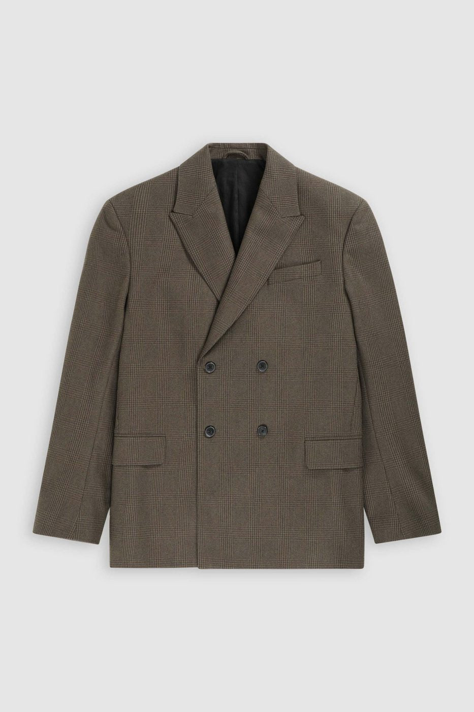 Double Breasted Blazer - Charcoal - Homme