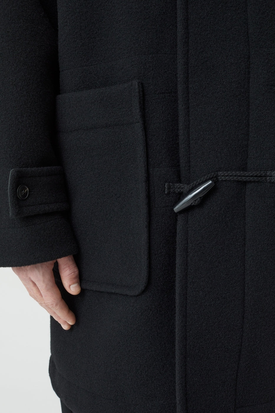 Manteau Duffle-Coat - Black - Homme