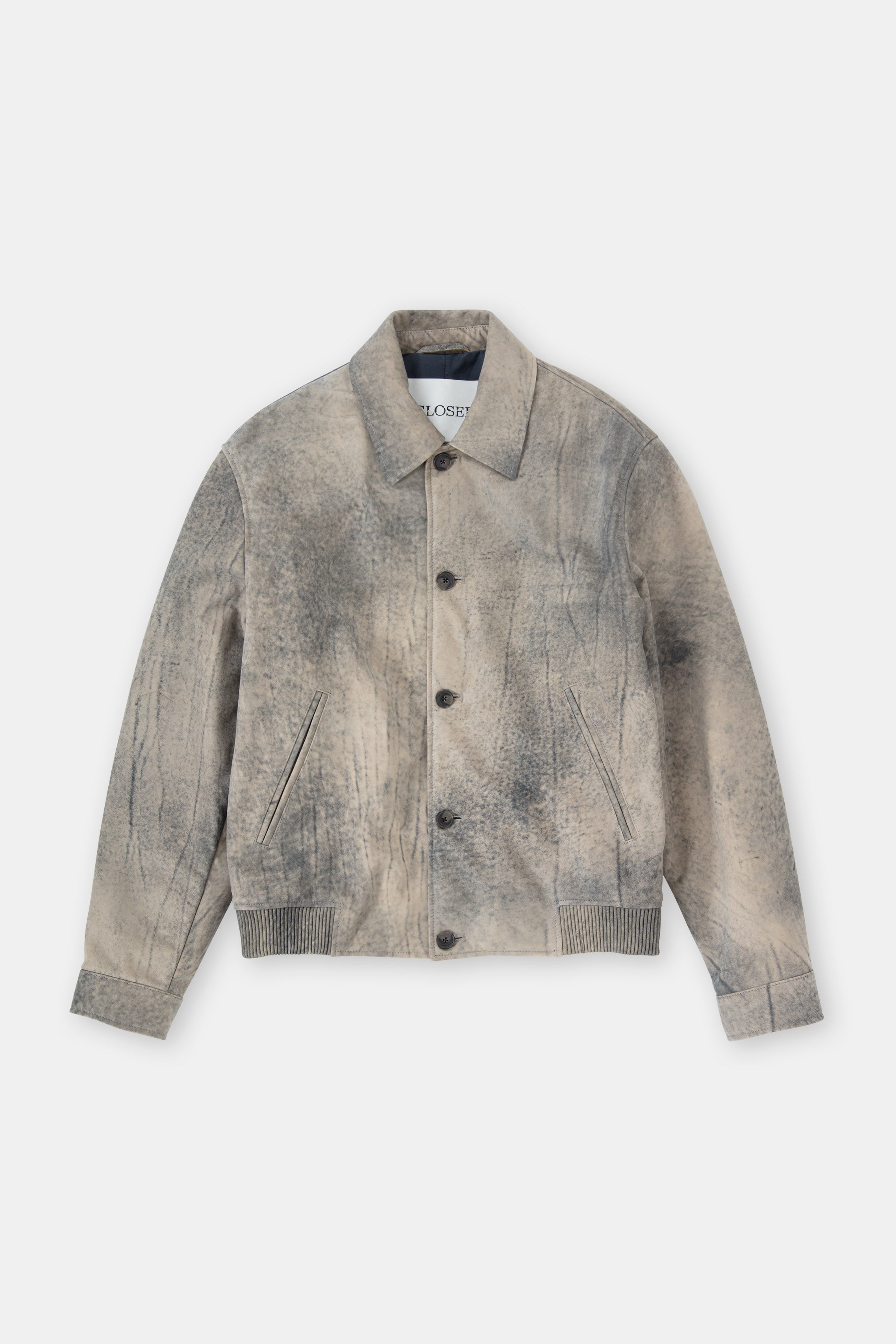 Varsity Blouson - Smokey Blue - Homme